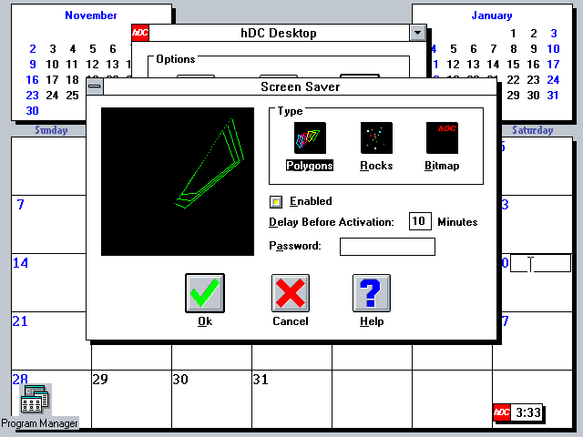 hDC FirstApps - Desktop